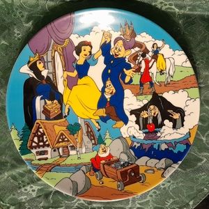 Disney Plate snow white low # 909